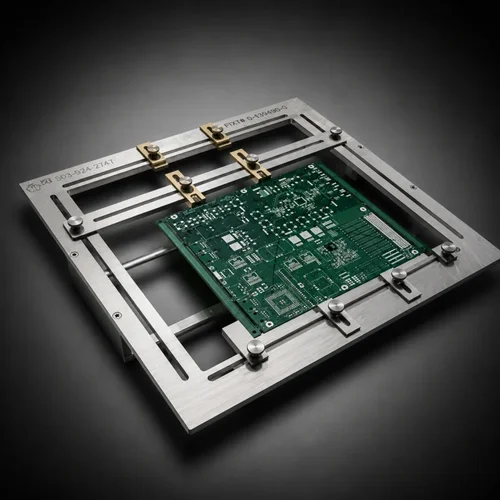 Automated optical inspection precision fixtures