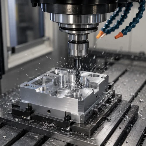 CNC Milling Machine and Process